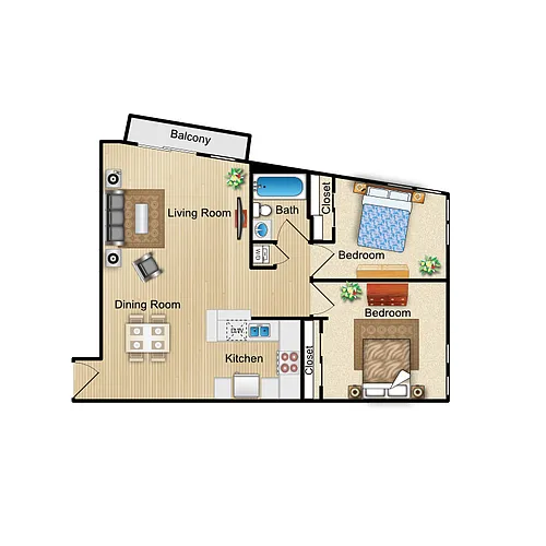 Floor plan Plan N