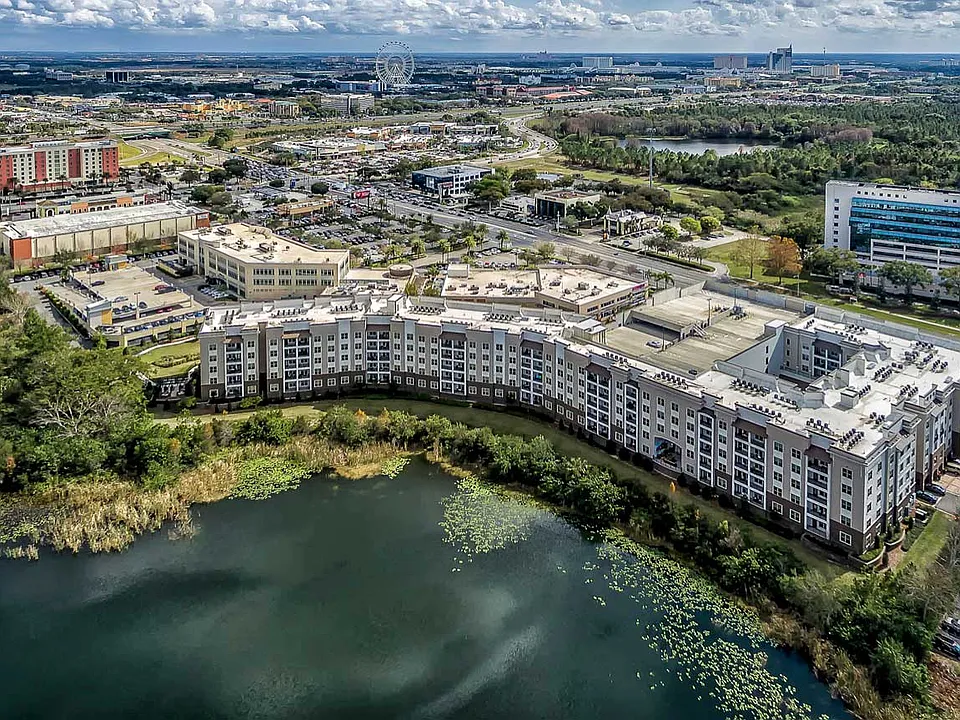 Enjoy panoramic views of Spring Lake!