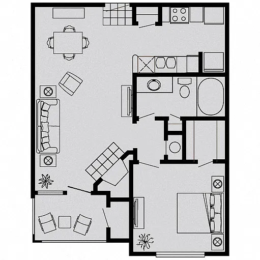 Floor plan A