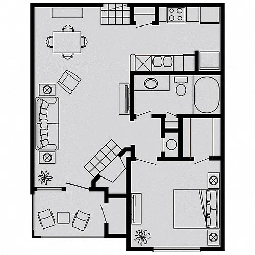 Floor plan A