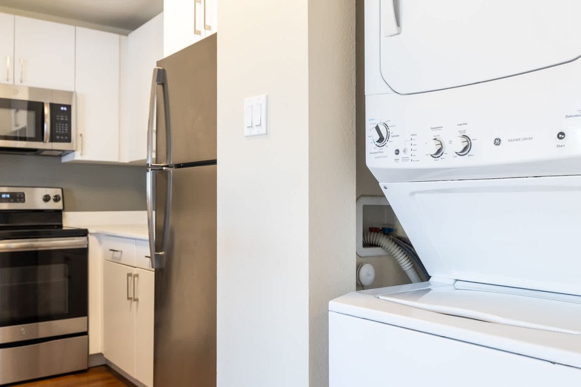 In-home Washer and Dryer