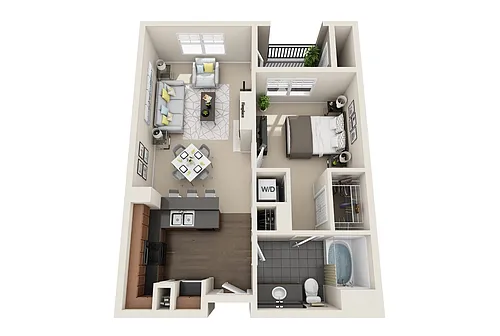 Floor plan A1C