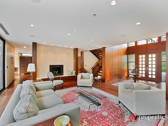 Living Room with Foyer View