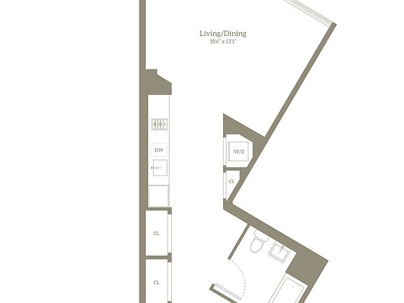 2nd image of 445 W 35th St APT 5K
