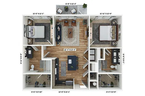 Floor plan B1