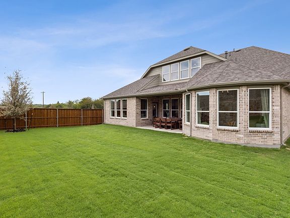 Spacious, fenced-in backyard