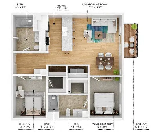 Floor plan B4