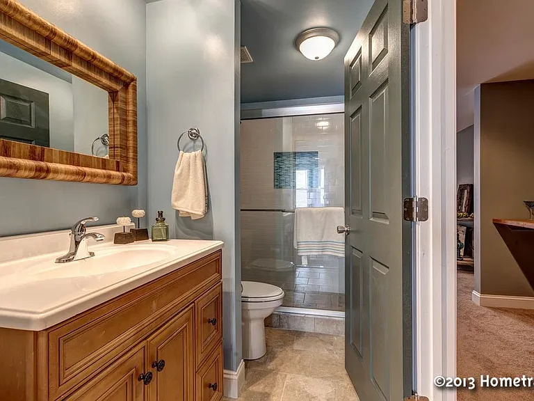 Basement bathroom