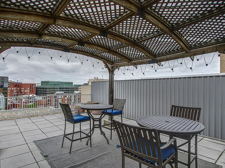 Roof Deck gazebo