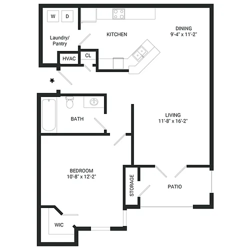 Floor plan The Ashlar