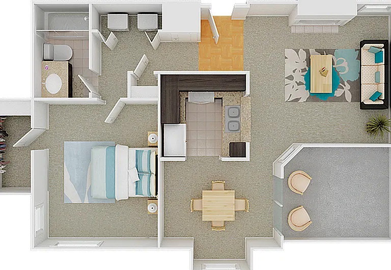 832 sq. ft. 832 sq. ft.