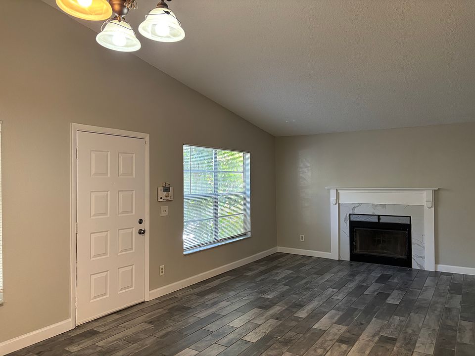 Main living area with fireplace