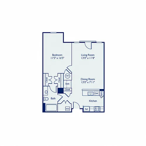 Floor plan A1C