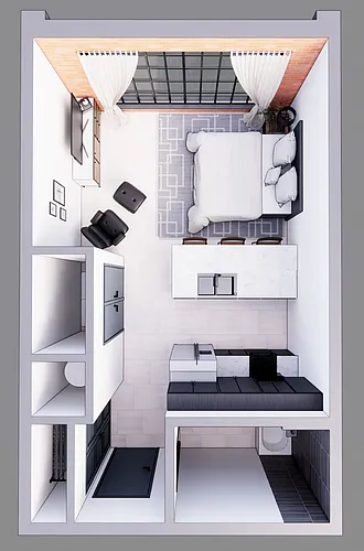 Floor plan 304