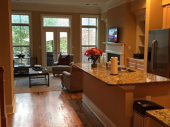 View of living room from hallway