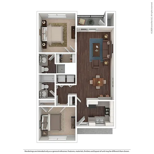 Floor plan The Coastal