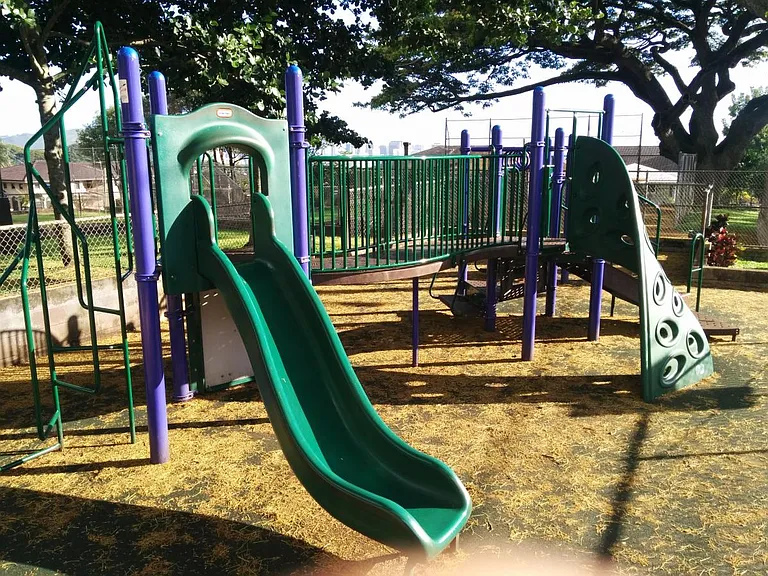 Playground across the street