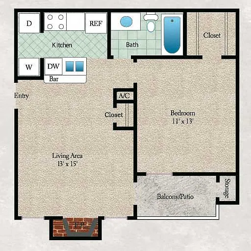 Floor plan A1-1