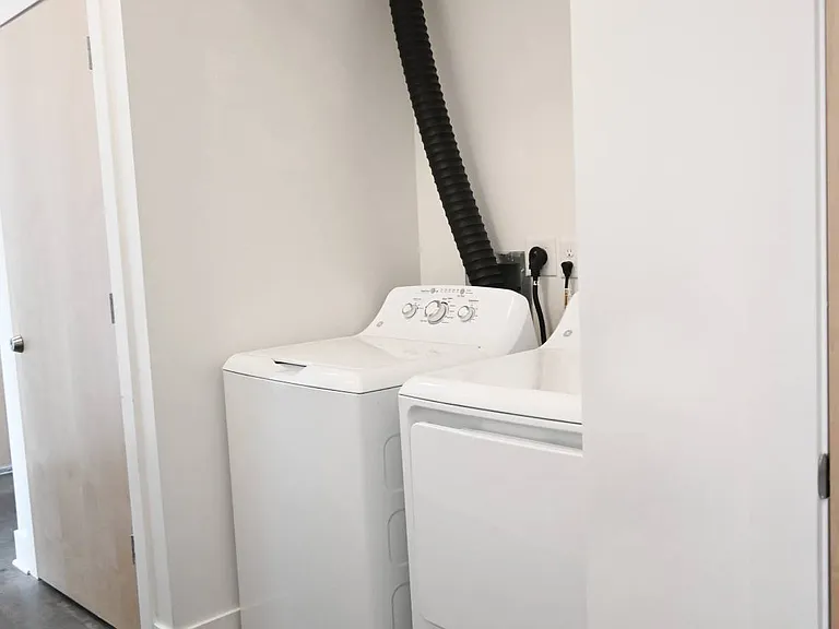 In-unit washer and dryer at The Sawyer.