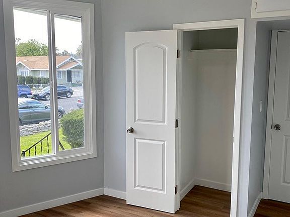 First bedroom closet space
