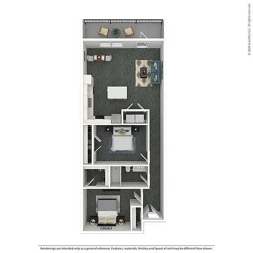 Floor plan B01