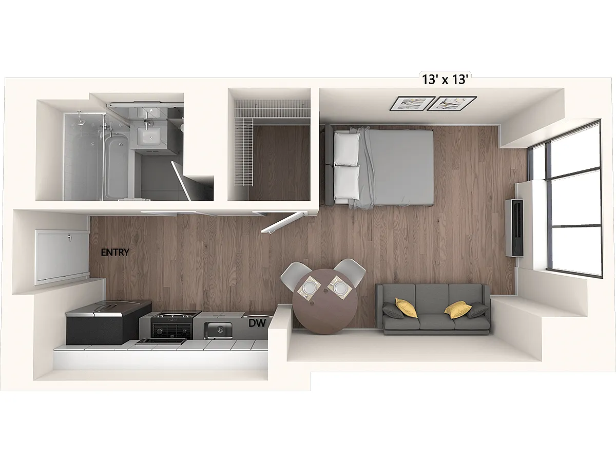 Floor plan S1-706