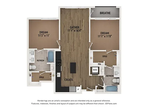 Floor plan D21