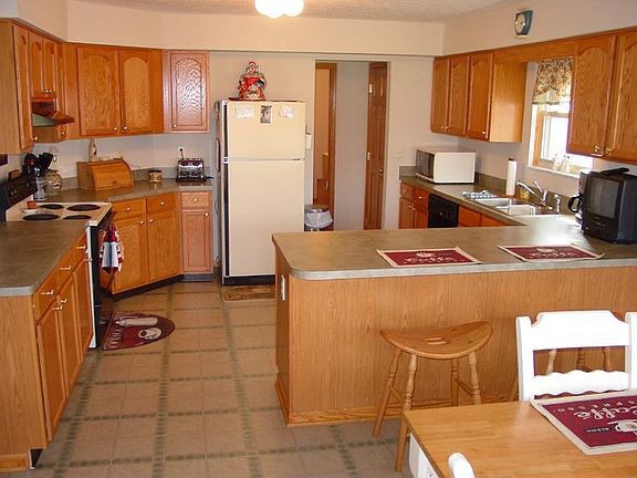 Very large kitchen area