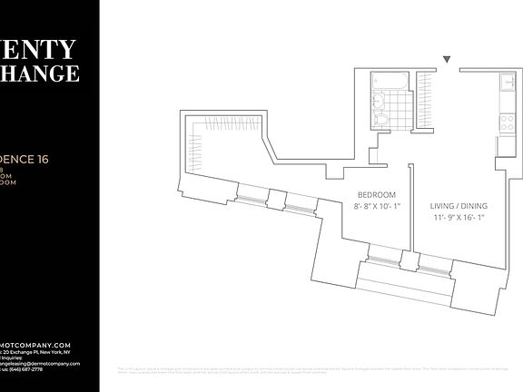 2nd image of 20 Exchange Pl APT 1618