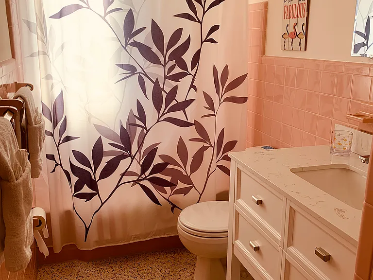2nd bathroom with tub