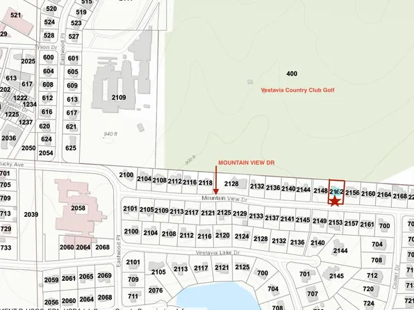 2152 Mountain View Dr, Vestavia Hills, AL 35216