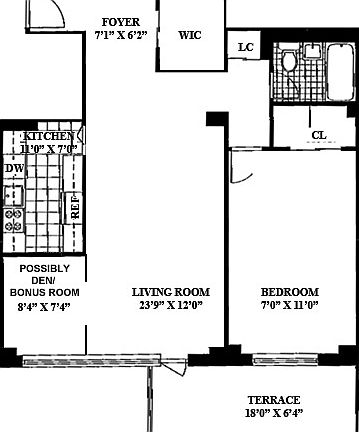 2nd image of 382 Central Park W APT 9W