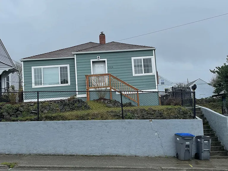 Front of home on Perry Avenue