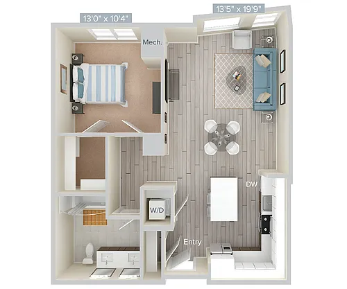 Floor plan A4-832-837