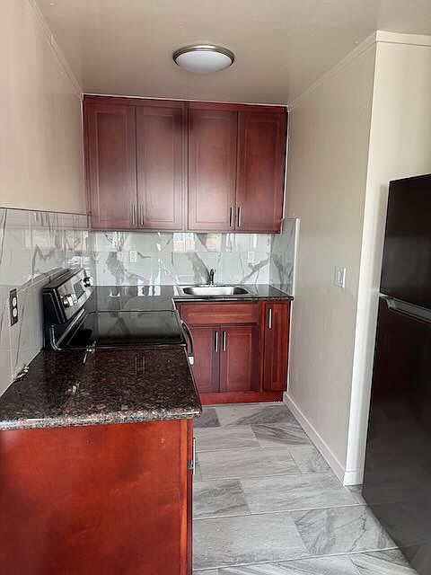Newly remodeled kitchen and new refrigerator