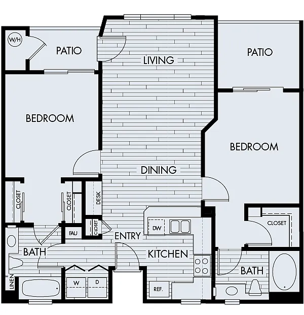 Floor plan Park Sierra Plan 2D