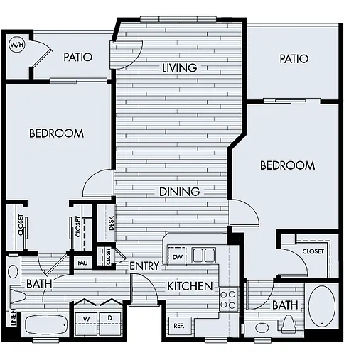 Floor plan Park Sierra Plan 2D