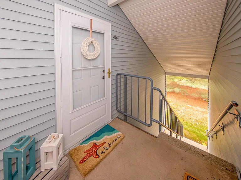 front door of unit