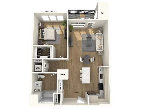 Floor plan A13-SIG-Signature Collection