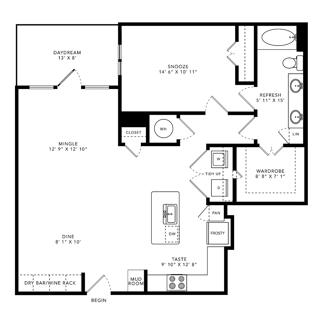 Floor plan A7