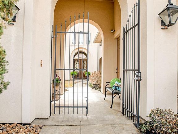Gated Courtyard entrance during day
