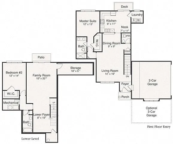 Floor plan Malvern