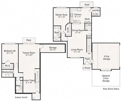 Floor plan Malvern