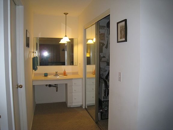 Master Vanity/Sink-Walk-in Closet