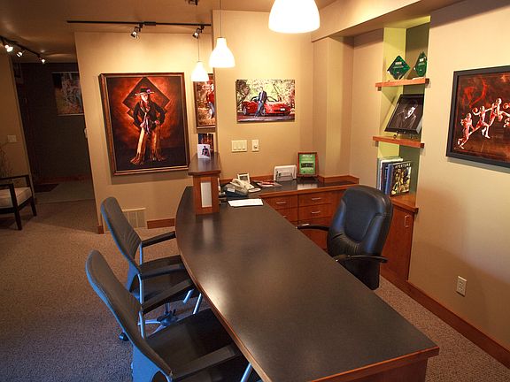 main floor reception area