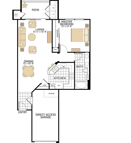 Floor plan Plan E