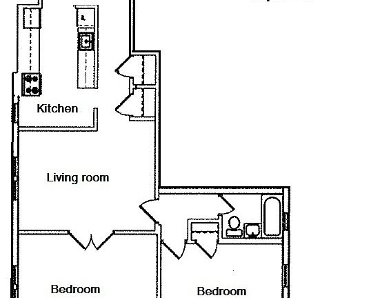2nd image of 401 Edgecombe Ave APT E1
