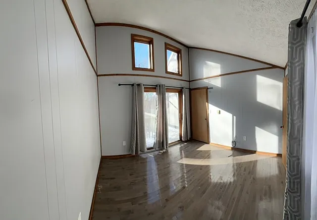 Main bedroom has access to wrap around deck