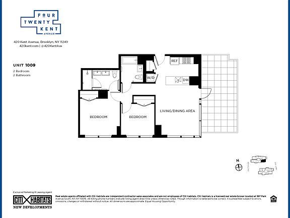 2nd image of 420 Kent Ave #1009N