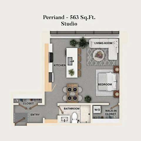 Floor plan S10 - Perriand